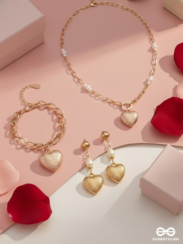 HEART HAVEN – STATEMENT HEART JEWELLERY SET