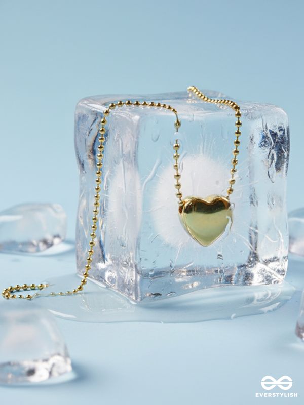 HEART VELORA –  STAINLESS STEEL 18K GOLD PLATED ANTI-TARNISH HEART NECKLACE 