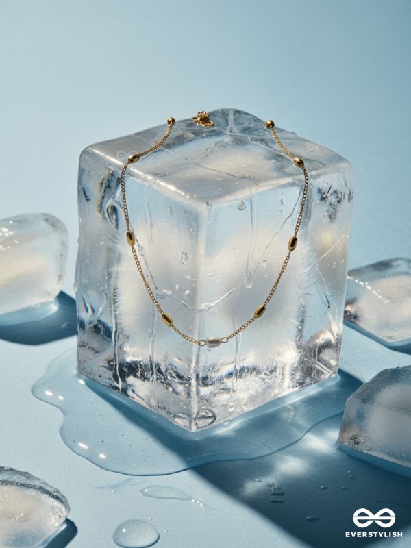 GIORA ITALIA - AURELIA - STAINLESS STEEL 18K GOLD PLATED ANTI-TARNISH CHAIN NECKLACE 