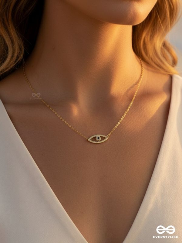 AMULETTE – STAINLESS STEEL 18K GOLD PLATED ANTI-TARNISH DELICATE NECKLACE