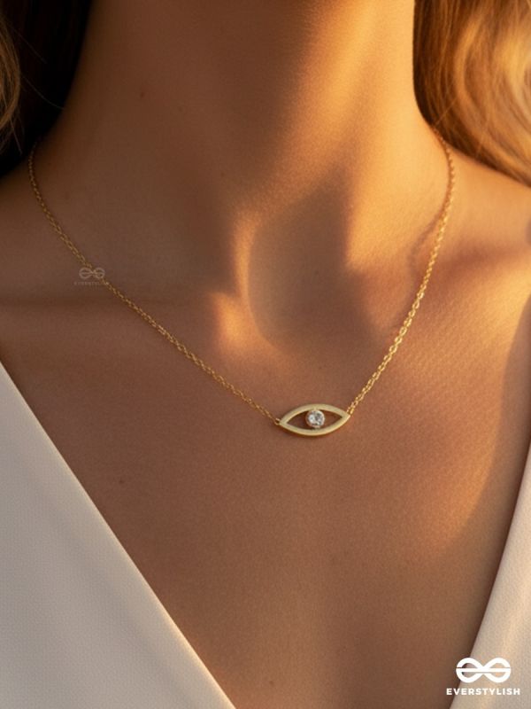 AMULETTE – STAINLESS STEEL 18K GOLD PLATED ANTI-TARNISH DELICATE NECKLACE