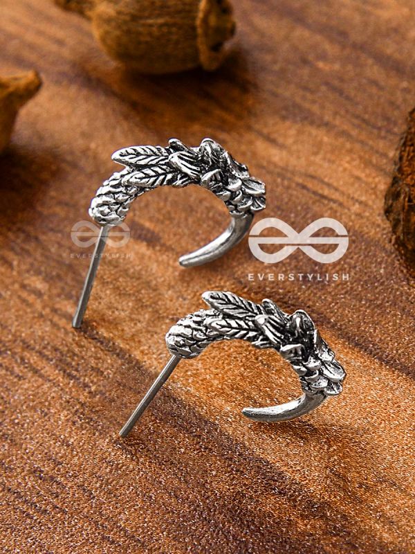 The Little Boho Ringlet Studs - Tiny Trinket Earrings