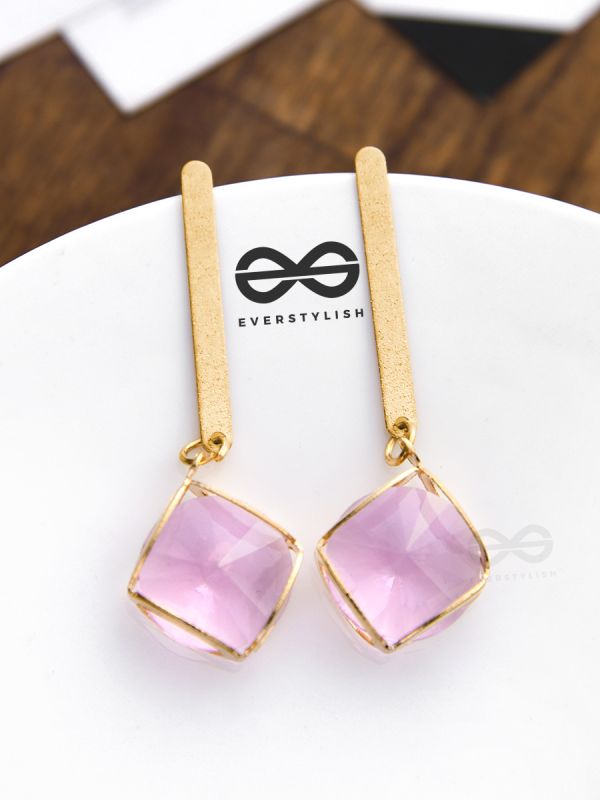 The Dangling Elegance (Taffy Pink) - The Golden Charm Collection