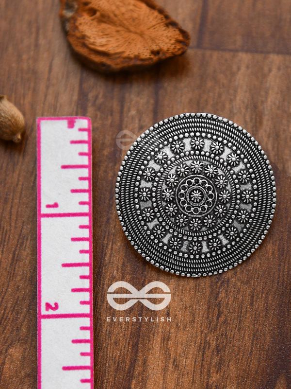 The Shield Of Flowers - Artistic Boho Studs