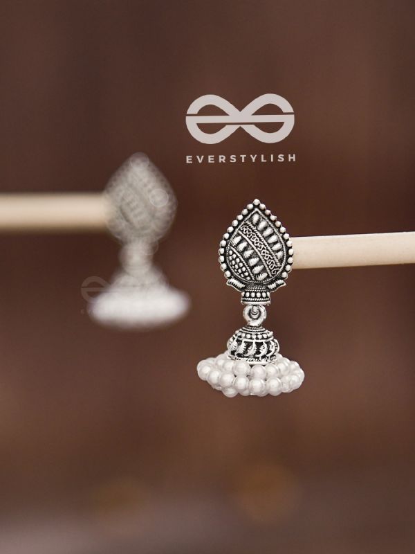 The Enticing Droplets - Double Pearled Jhumkis