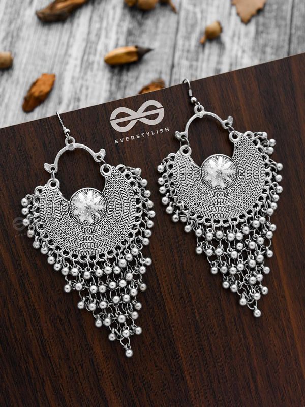 The Bohemian Jhaalars - Oxidised Boho Earrings