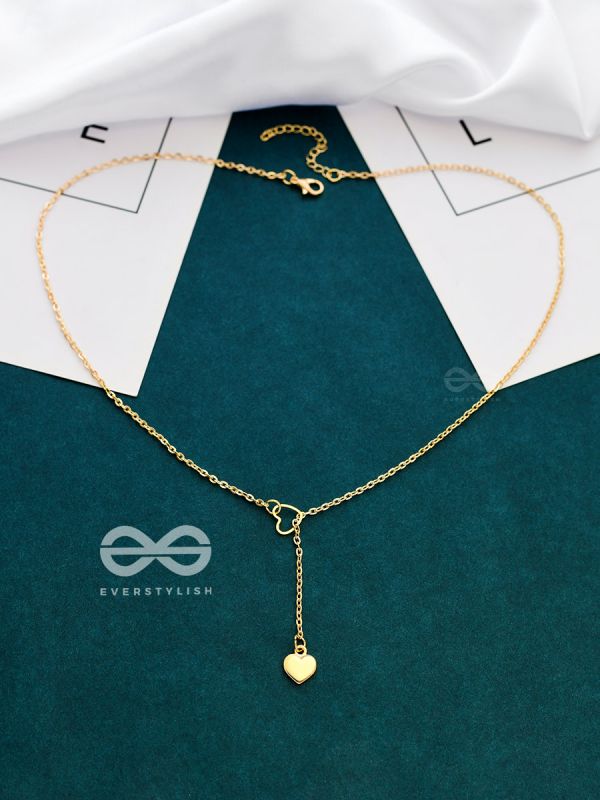 The Girl with a Golden Heart - Statement Neckpiece