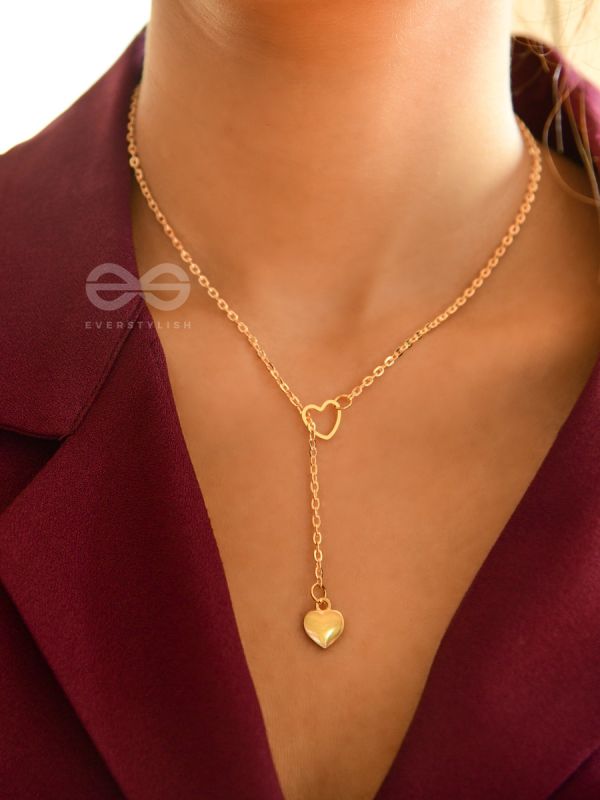 The Girl with a Golden Heart - Statement Neckpiece