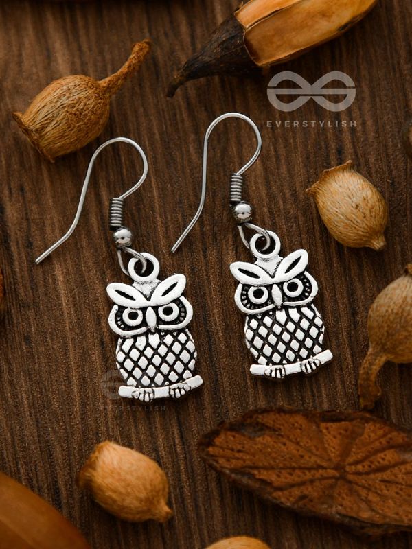 The Little Curious Owls - Tiny Trinket Earrings
