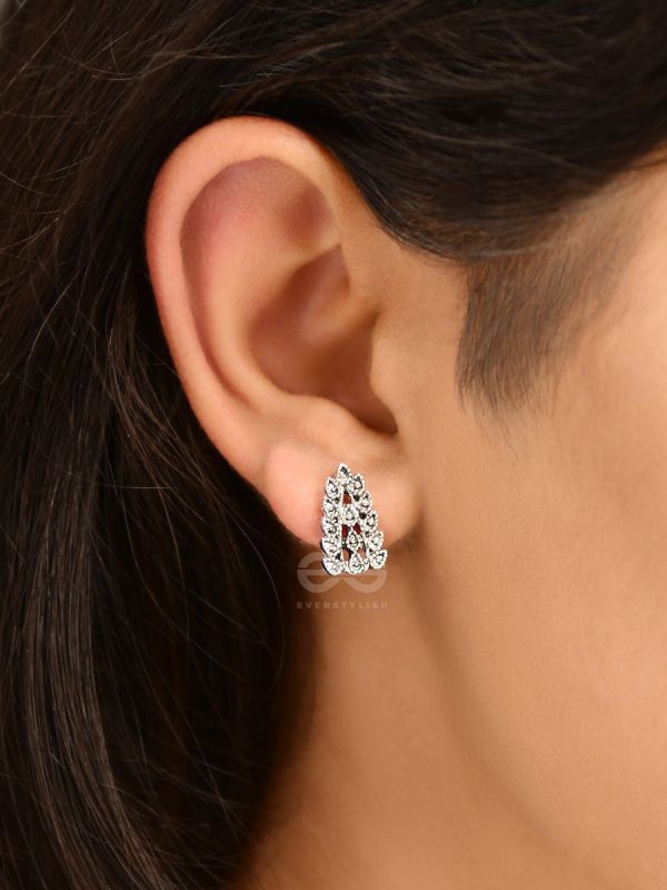 The Little Intricate Leaflets - Tiny Trinket Earrings