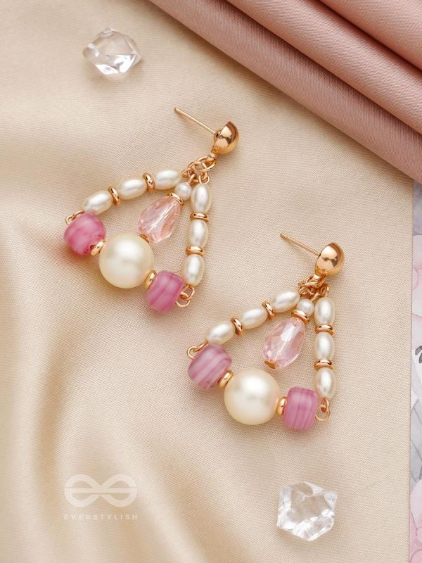 The Cinderella Swing- Golden Embellished Earrings
