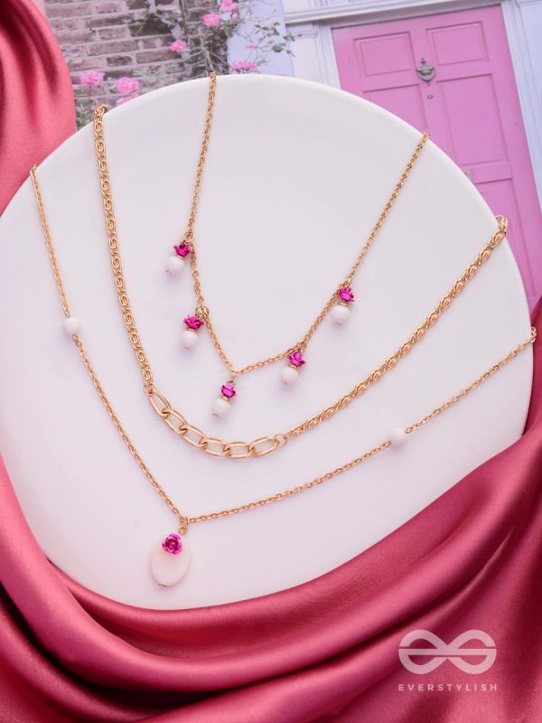 The String Lights- Golden Layered Necklace