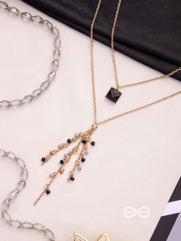 The Dancing Shadows - Classy Two Layered Neckpiece With Anti-Tarnish Coating 