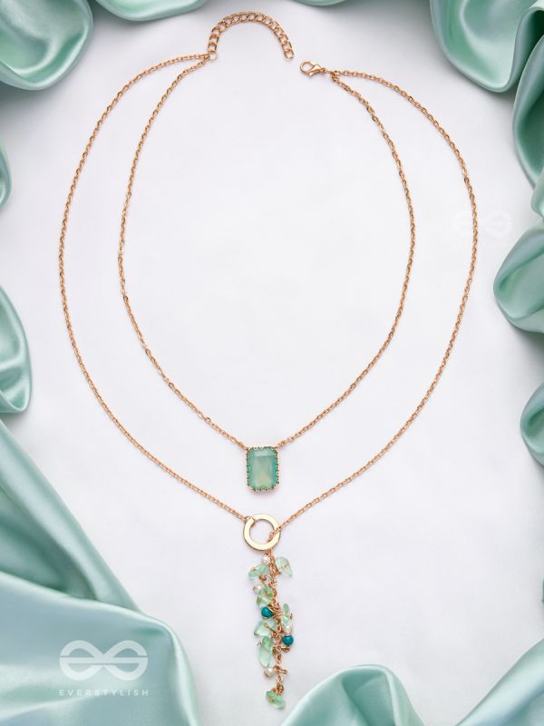 The Evergreen Charms - Classic Two Layered Neckpiece With Anti-Tarnish Coating