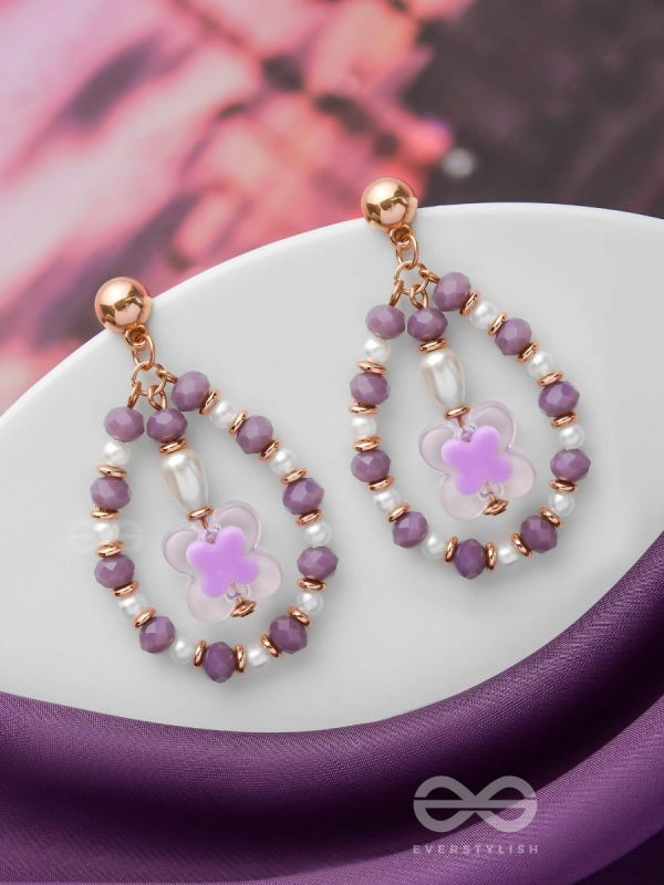 BOTANICAL BLISSFUL BEAUTIES - CLASSIC MODERN EARRINGS