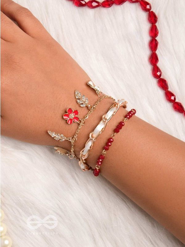 THE SCARLET'S GARDEN - STATEMENT MULTILAYERED BRACELET