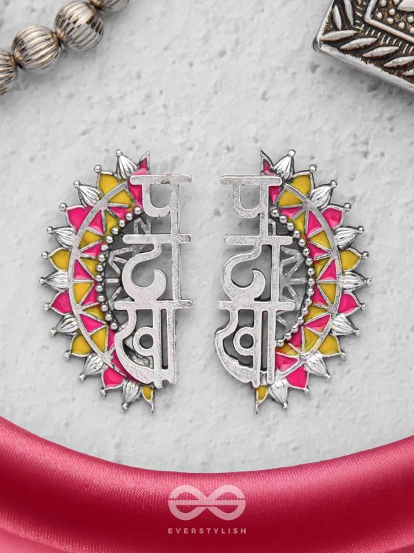 The Kudi Pataakha - Statement Oxidised Earrings