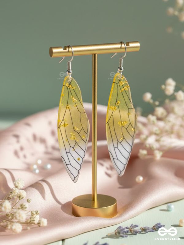 FAIRY WINGS - RESIN EARRINGS