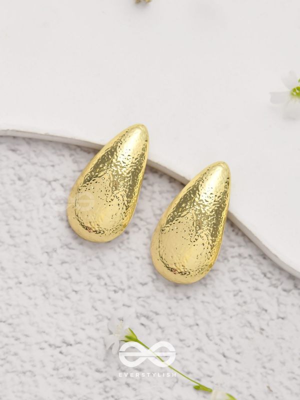 Droplet Delights - Golden Earrings