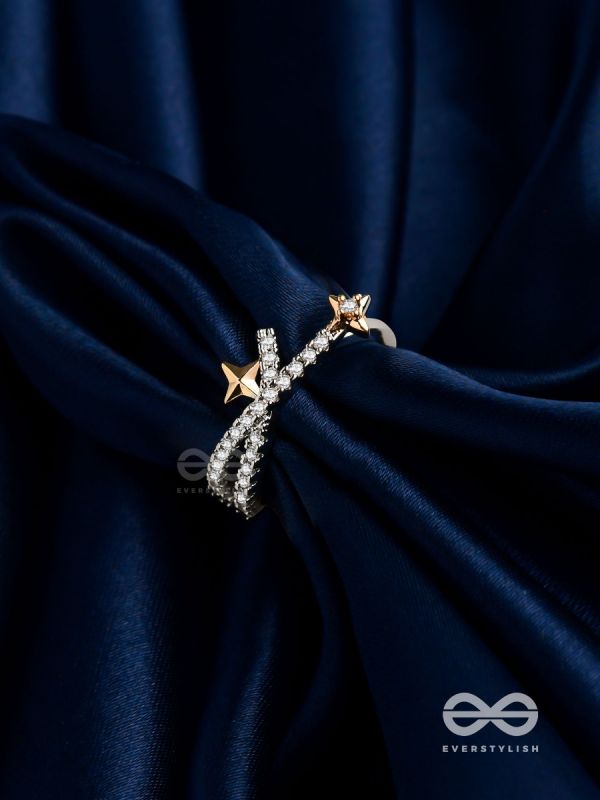 The Shooting Stars - Silver Cubic Zirconia Ring