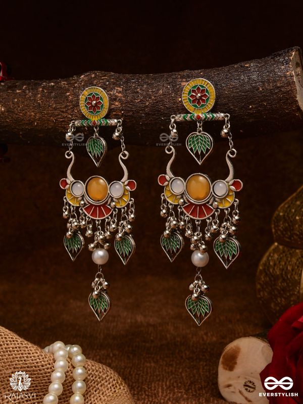 HERITAGE HUES - BOHEMIAN CHANDELIER EARRINGS