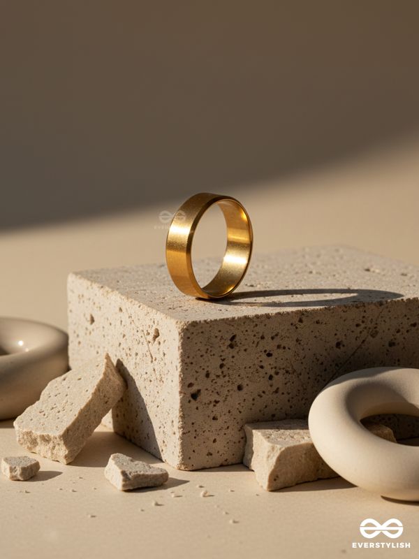 GLOWRIA – CLASSIC GOLD BAND RING