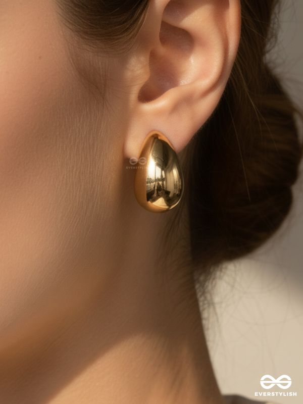 HONEYDROP – SOFT GOLD DROP EARRINGS