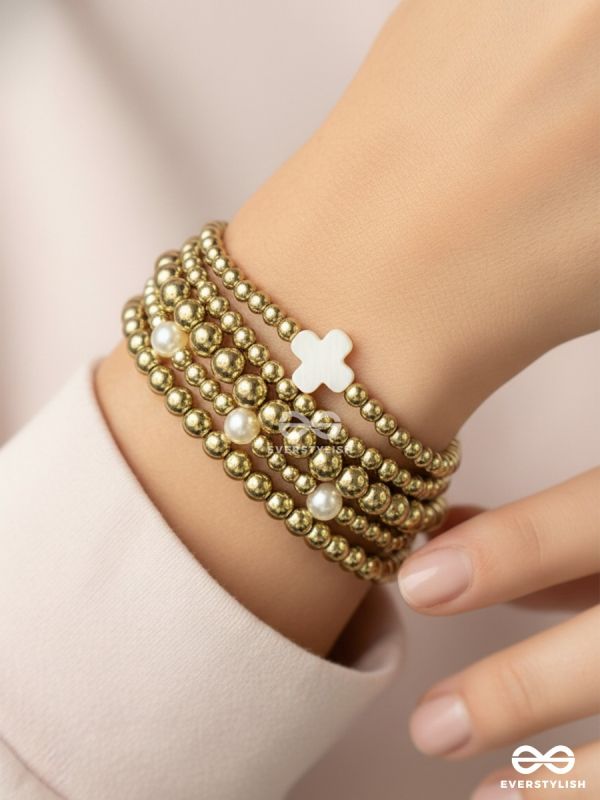 SOFT BULLETS – POLISHED BEAD BRACELET SET