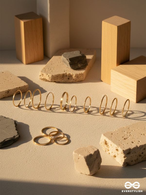 GOSSAMER – FEATHER-THIN RING SET