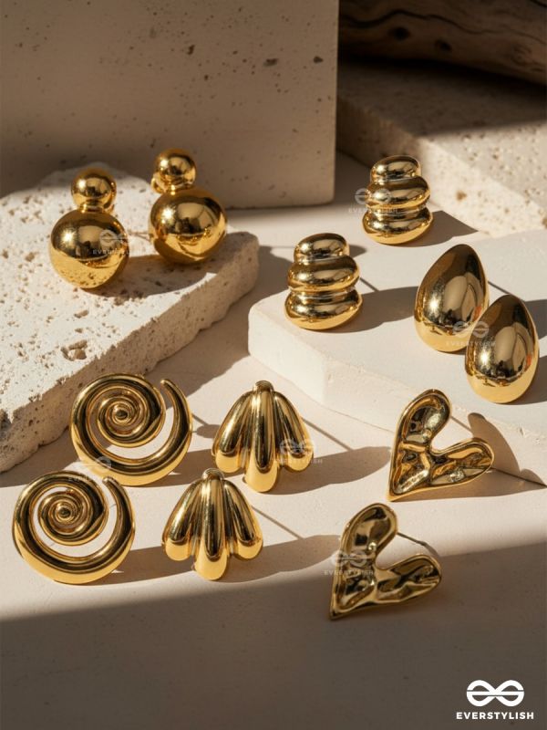 GLAM CODE – GOLDEN EARRING SET