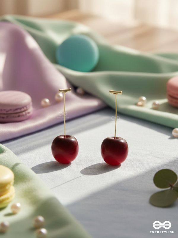 CHERRY CRUSH – GLOSS DROP EARRINGS