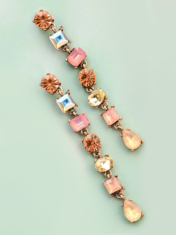 Dazzling Diva of the Party Statement Earrings