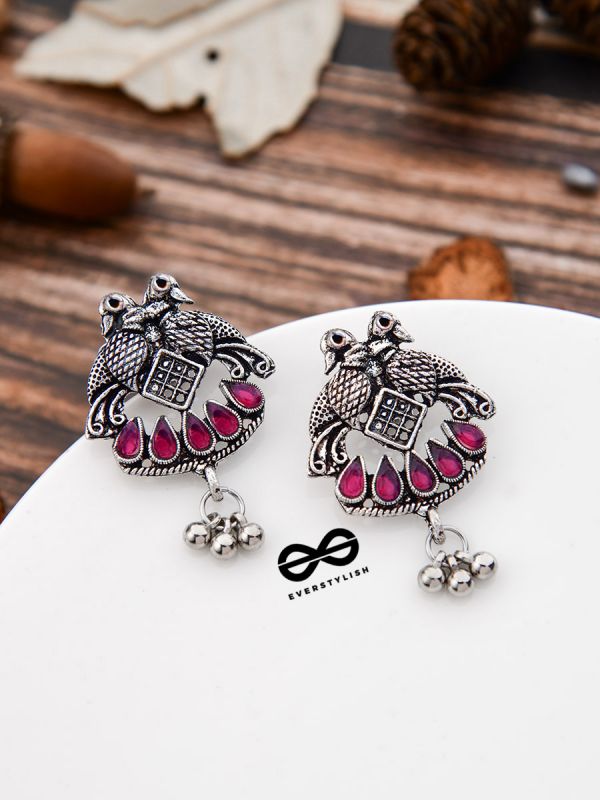 The Vintage Artwork - Hot Pink - The Embellished Oxidised Collection