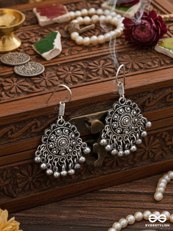 The Motif Circles - The Oxidised Dangler Collection