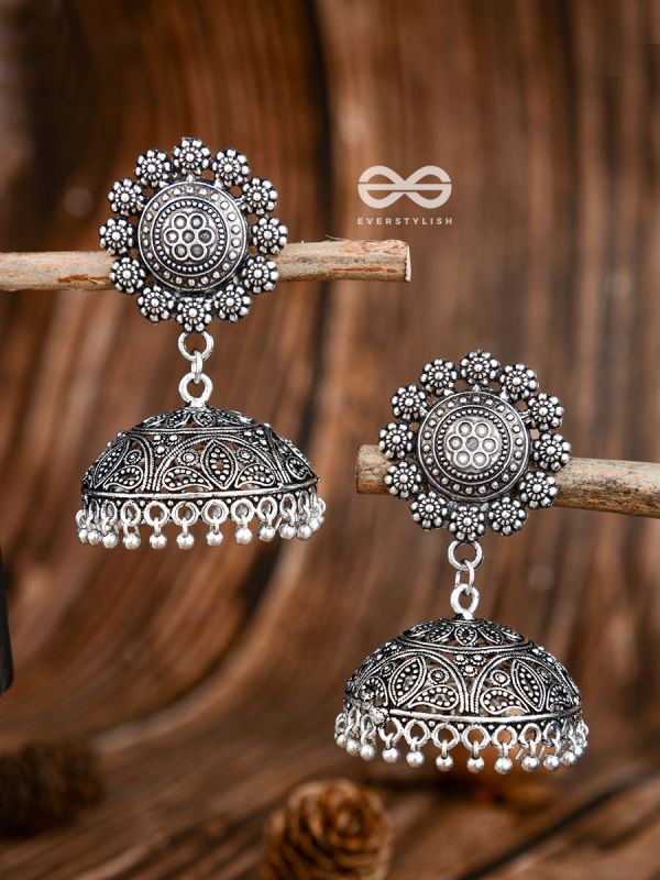 The Ethnic Statement Makers - Oxidised Boho Earrings
