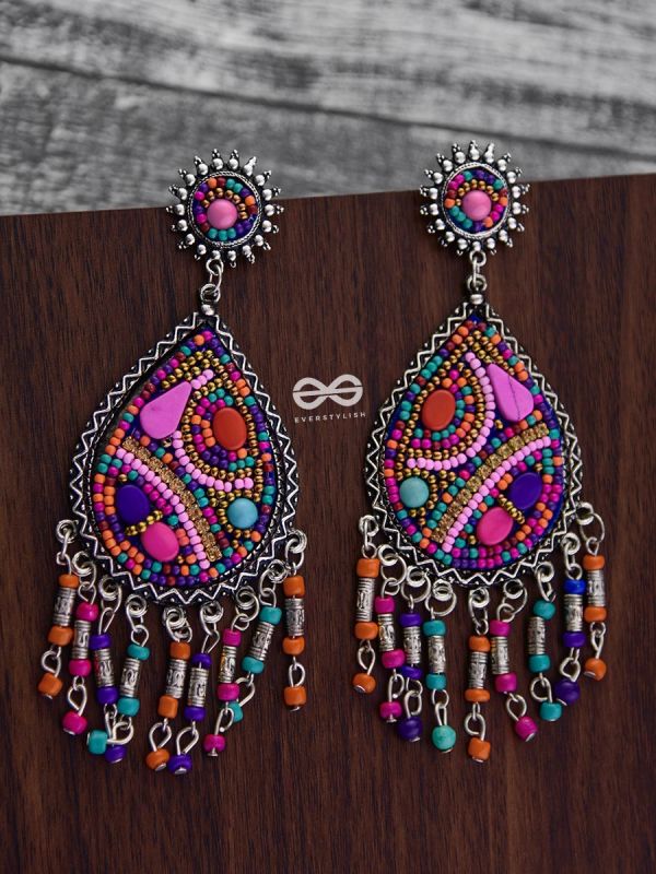 The Mesmerising Intricacy (Multicoloured) - Embroidered Oxidised Collection