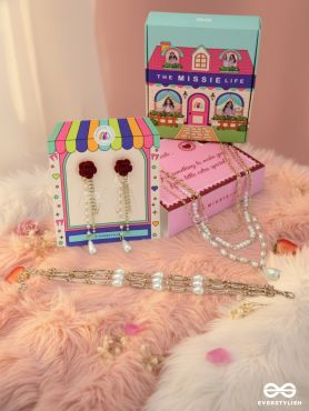 SILKEN PEARLWAY – PEARL JEWELLERY SET