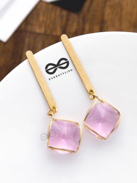 The Dangling Elegance (Taffy Pink) - The Golden Charm Collection