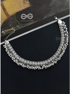 The Bohemian Classic - Oxidised Statement Necklace