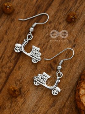 "I'mma Scoot Away Now" - Tiny Trinket Earrings