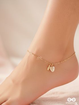 The Autumn Tree- Elegant Golden Anklet