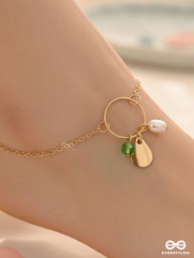 The Trinity Ring- Elegant Golden Anklet