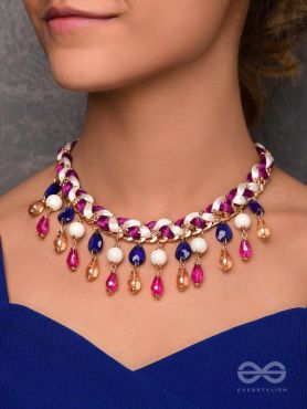 SUGAR & SPICE - MULTICOLOR STATEMENT NECKPIECE