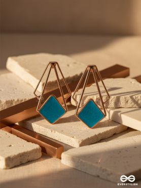 THE ARTISTIC DUSK - CASUAL ENAMELLED EARRINGS