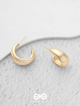 The Elysian Hoops - Golden Earrings