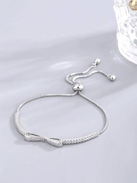 SILVER WHIMSY- Chic Adjustable Bracelet