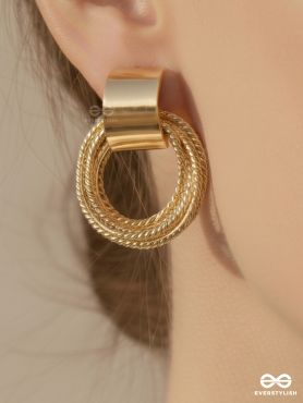 LUMI HALO – SOFT SPRAKLE RIPPLE EARRINGS