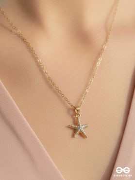 SEASTAR – DAINTY STARFISH PENDANT NECKLACE
