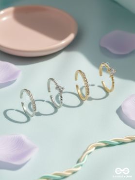 TWIN SPARK – MULTI-METAL RING SET