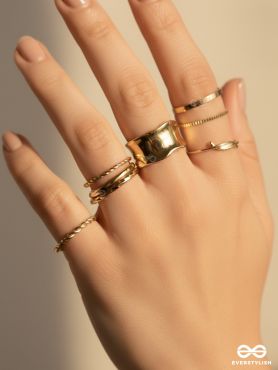 RING IT ALL – EVERYDAY GOLD SET